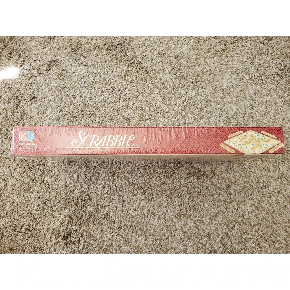 Vintage 1989 Milton Bradley Scrabble Crossword Board Game NEW SEALED HTF rare